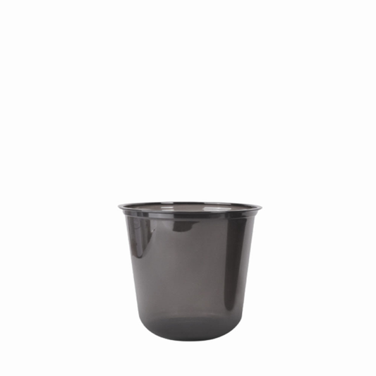 10.5 oz PET Black U-Shaped Cold Drink Coffee Cup