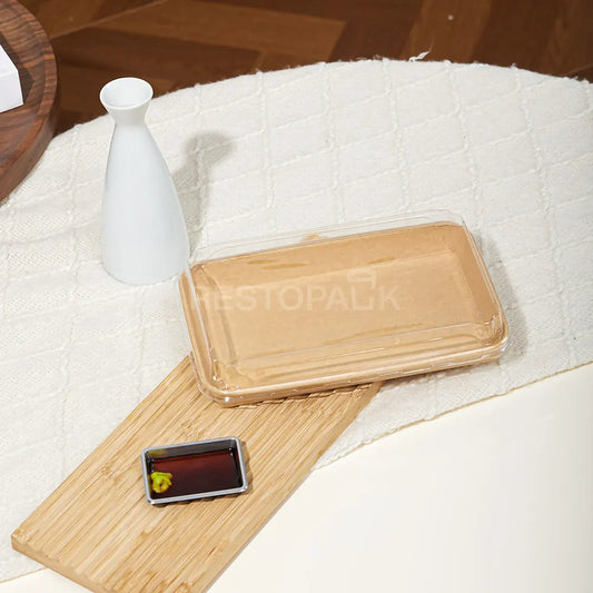 11.8 oz / 350ml Kraft Paper Rolled Edge Tray