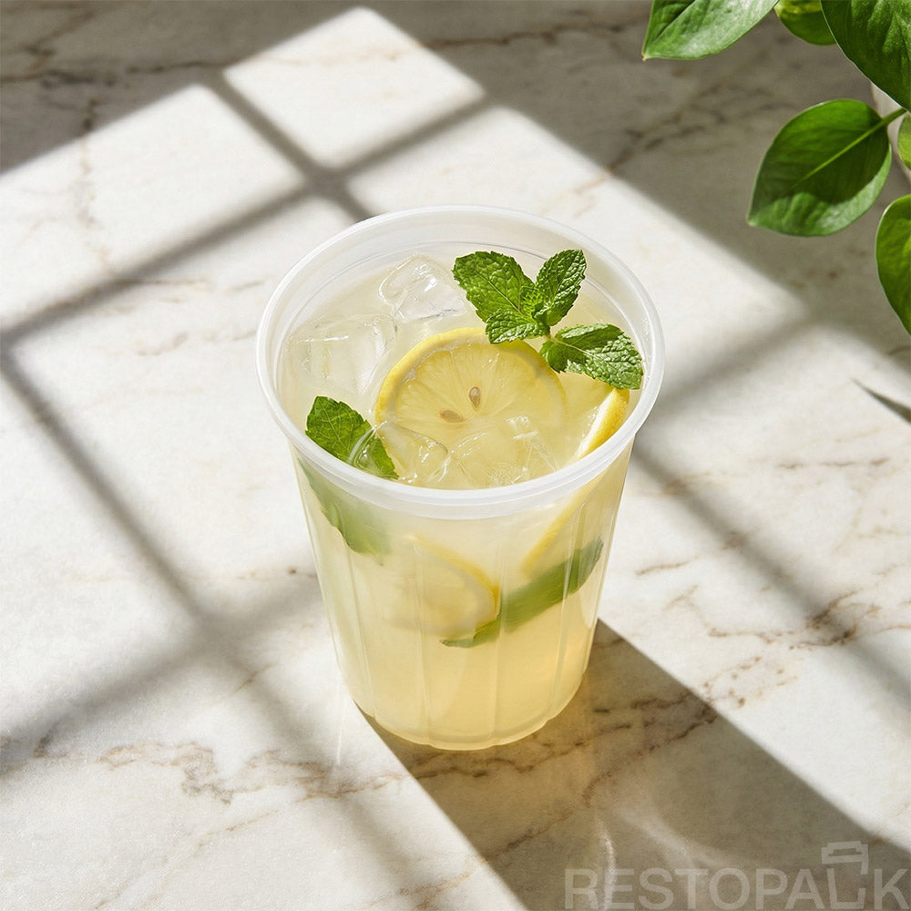 12 oz Frosted PP Reusable Cups