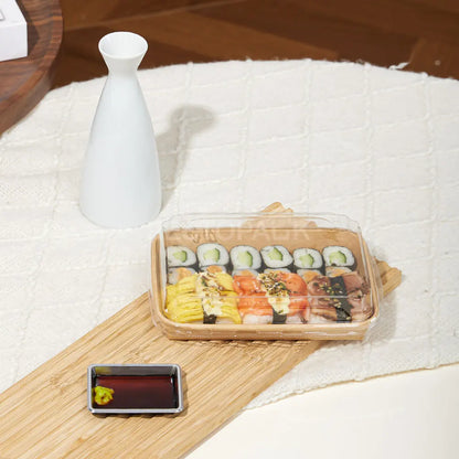 14.7 oz / 435ml Kraft Paper Rolled Edge Tray