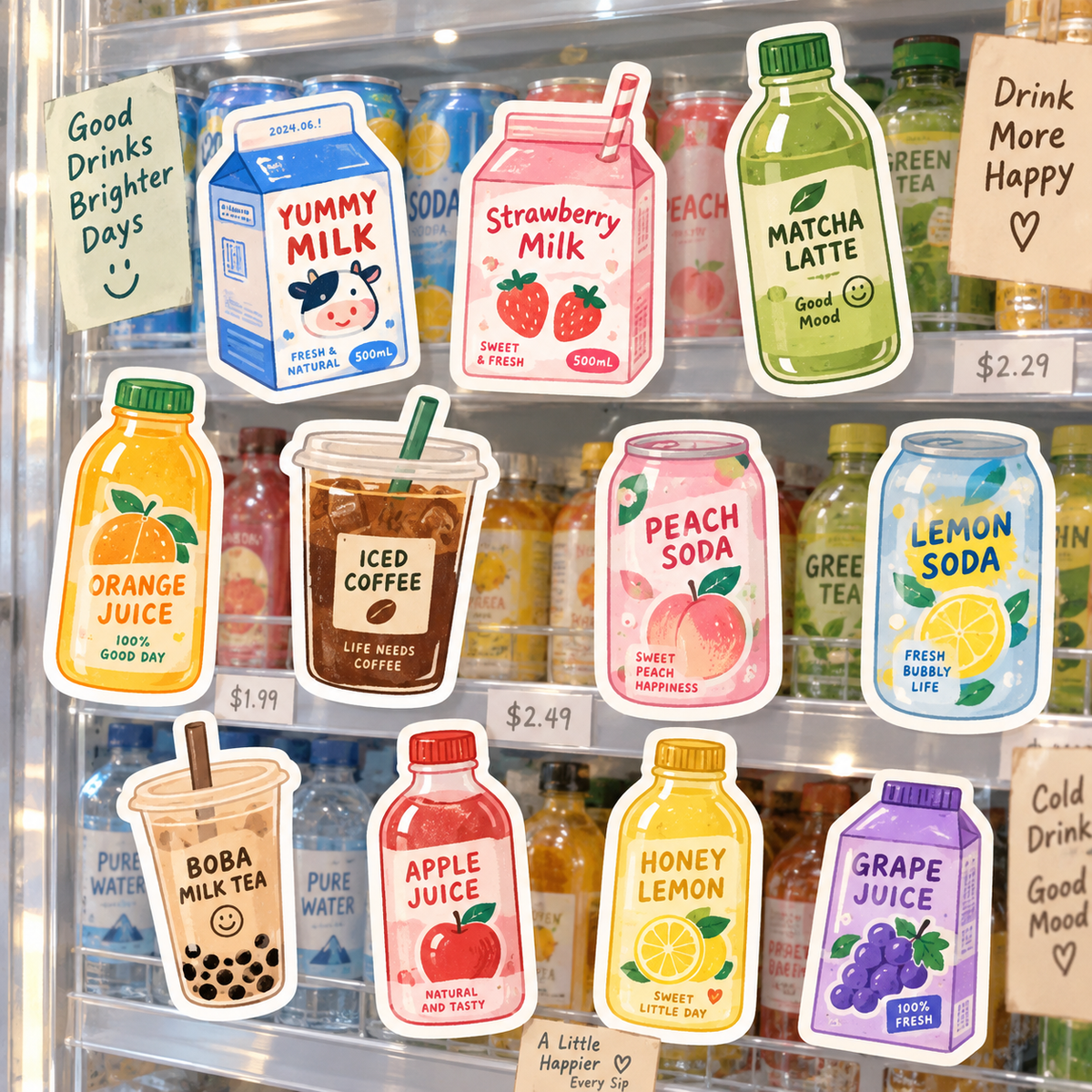 Custom Die Cut Stickers