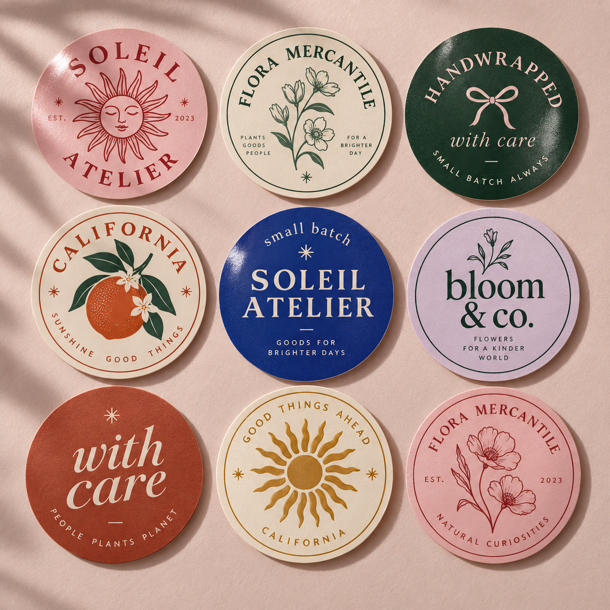 Custom Circle Stickers