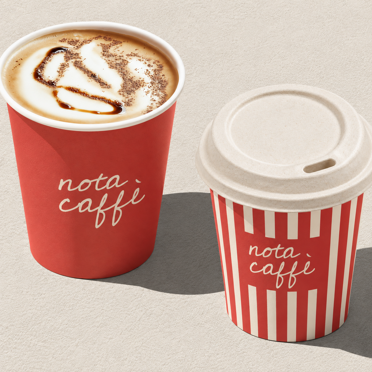 Custom Printed Single Wall Coffee Cups