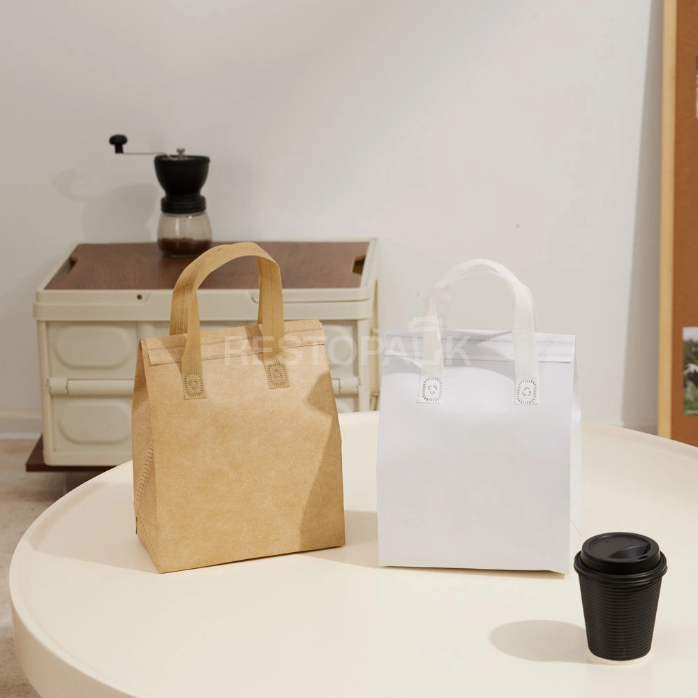 2-Cup White Coffee and Milk Tea Insulated Bag