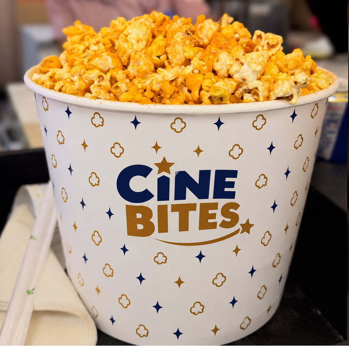 Custom Printed Paper Popcorn Bucket