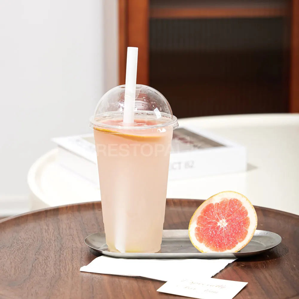 24 oz PET Clear Cold Drink Coffee Cups