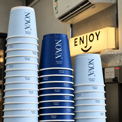 Custom Double Wall Paper Coffee Cups