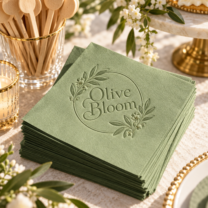 Custom Debossed Napkins