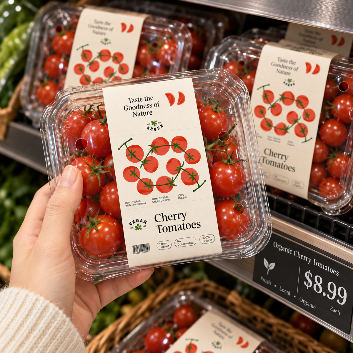 Custom Food Labels for Packaging
