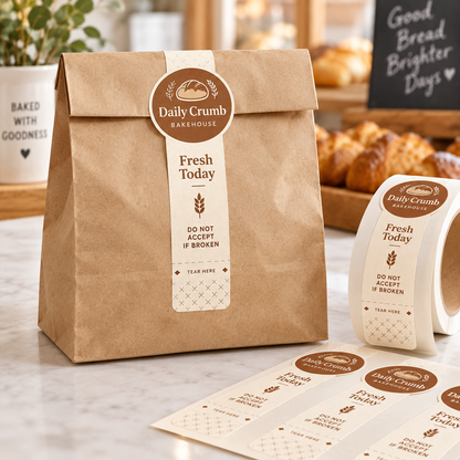 Custom Tamper Evident Labels