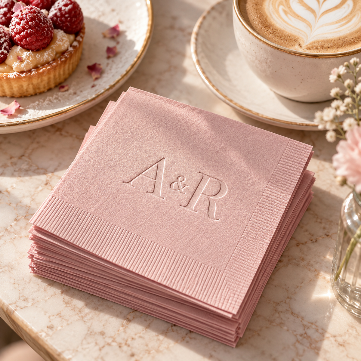 Custom Debossed Napkins