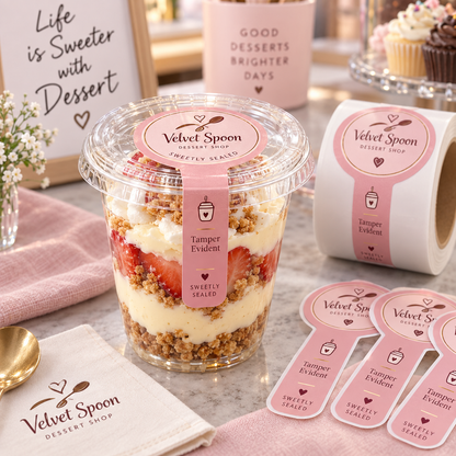 Custom Tamper Evident Labels