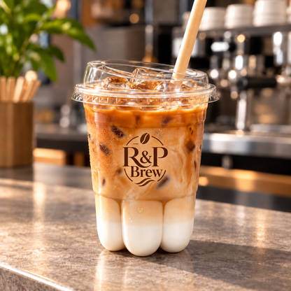 Custom Petal Bottom PET Cold Cups