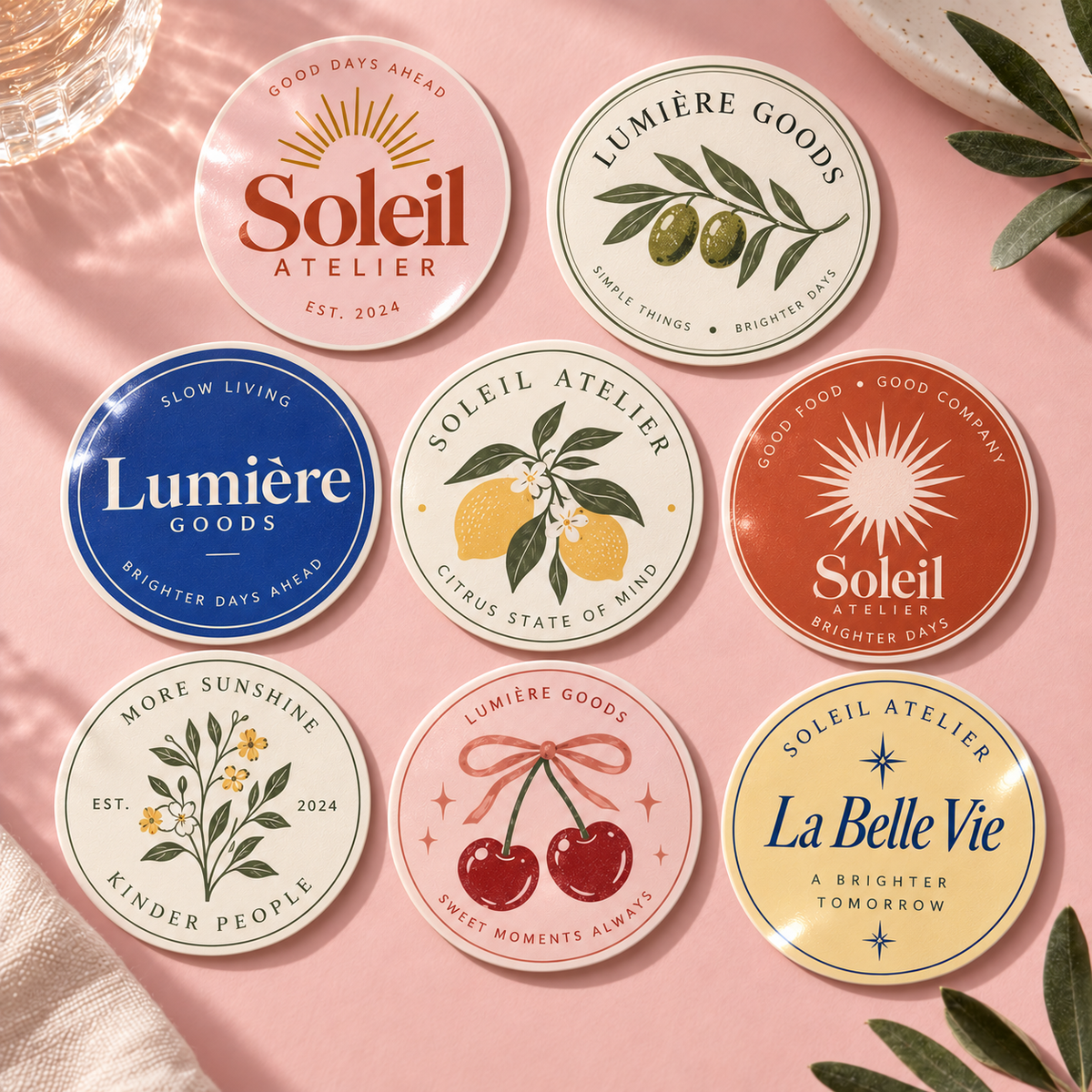 Custom Circle Stickers