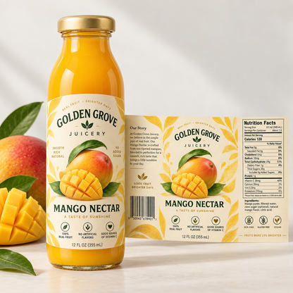 Custom Product Ingredient Labels