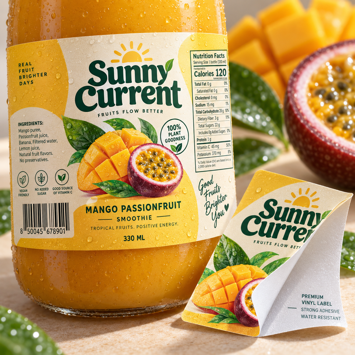 Custom Product Ingredient Labels
