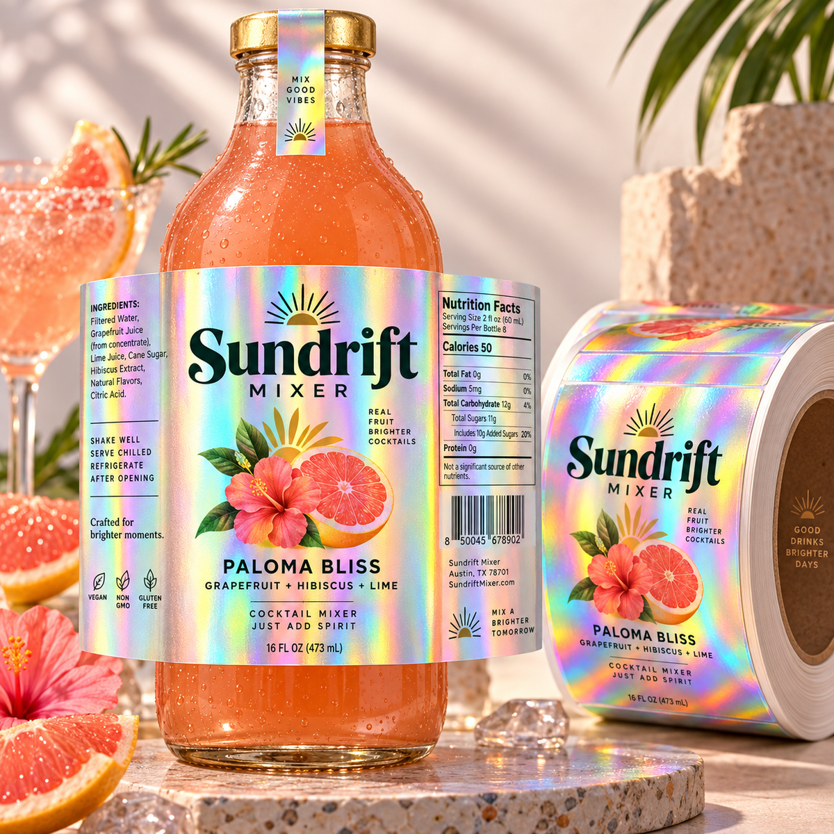 Custom Product Ingredient Labels