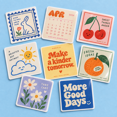 Custom Square Stickers