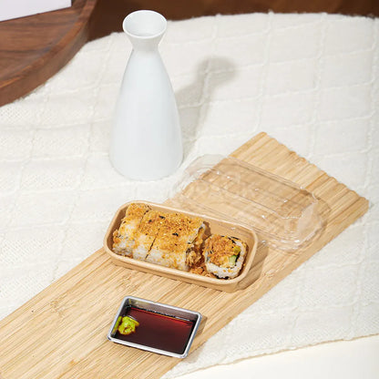 5.9 oz / 175ml Kraft Paper Rolled Edge Tray