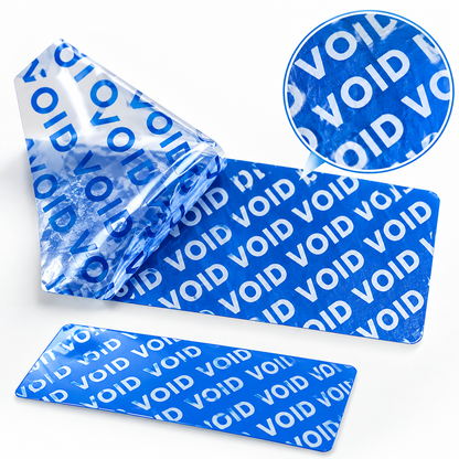Custom VOID Security Stickers