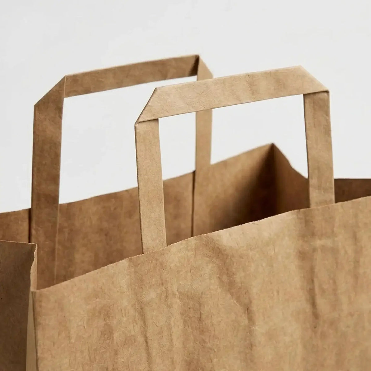 Custom printed kraft paper takeout bag with handles - view 15