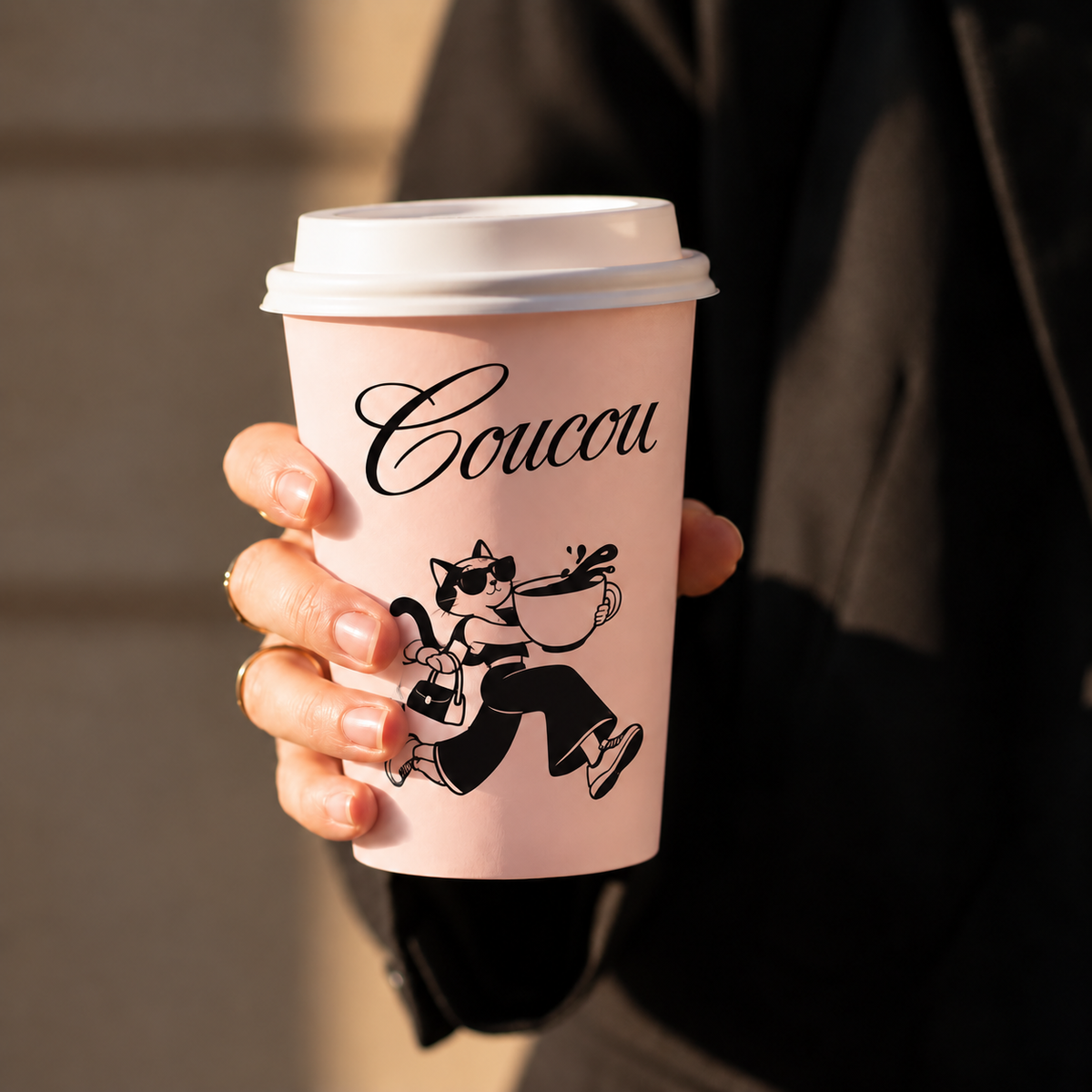 Custom Printed Single Wall Coffee Cups