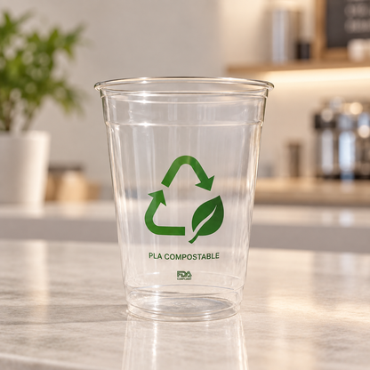 Custom Compostable Cold Drink Cups