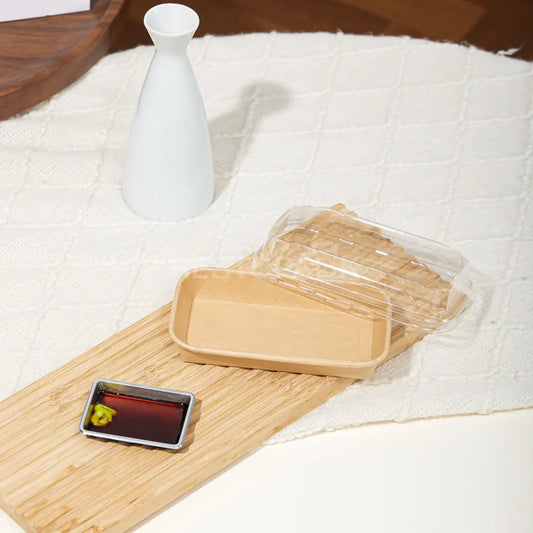 8.1 oz / 240ml Kraft Paper Rolled Edge Tray