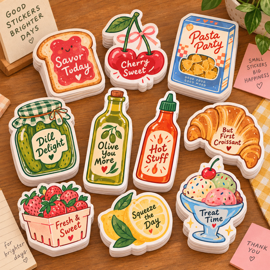 Custom Die Cut Stickers