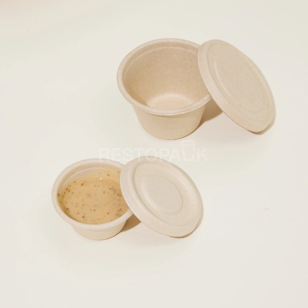 Pulp Sauce Cups with Lids