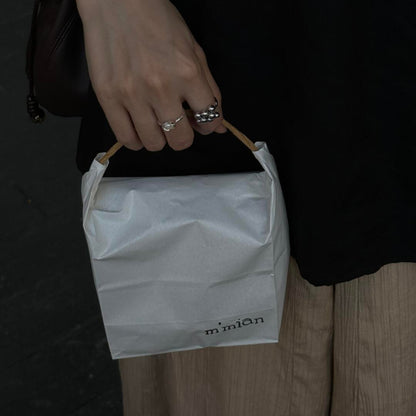 Kraft Paper Bag with Handle – Eco-Friendly Shopping & Take-Out Bag
