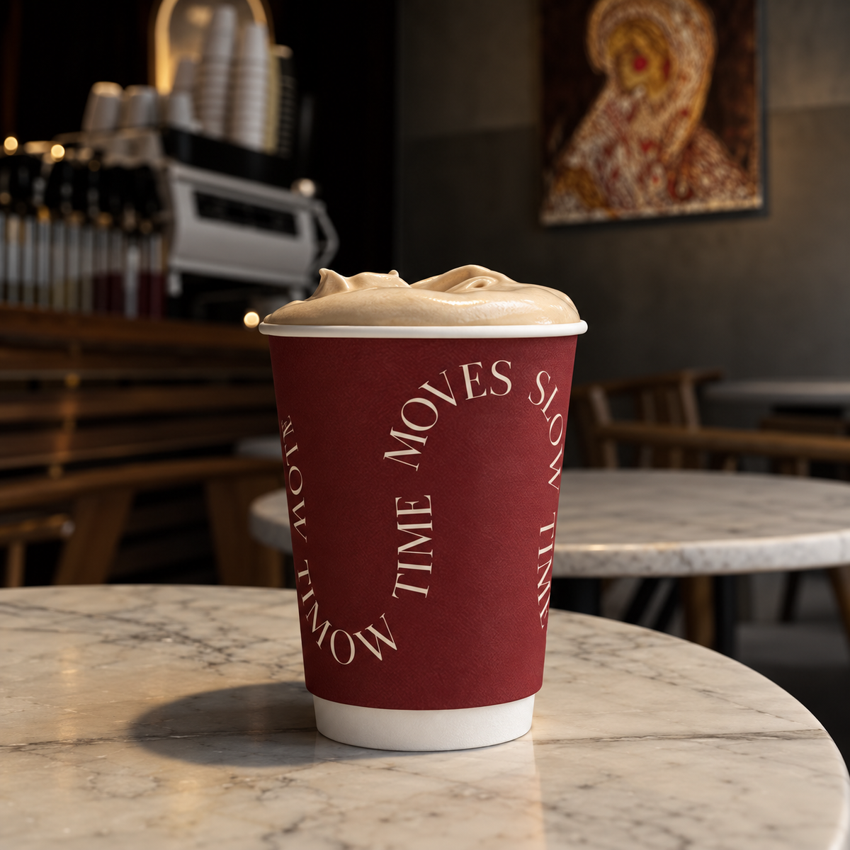 Custom Double Wall Paper Coffee Cups