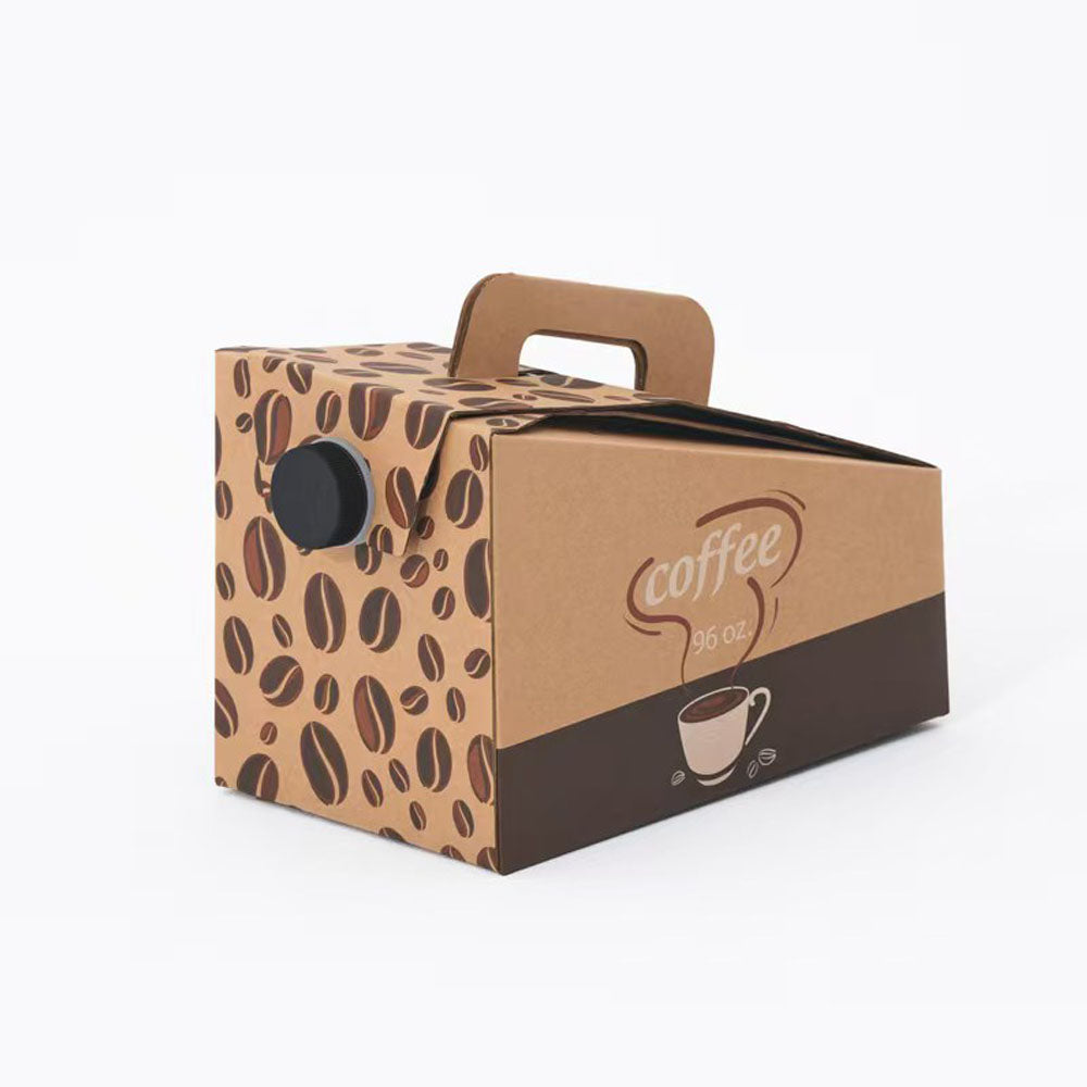 96 oz To-Go Coffee Carrier Boxes with Handles