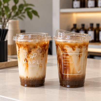 Custom Compostable Cold Drink Cups