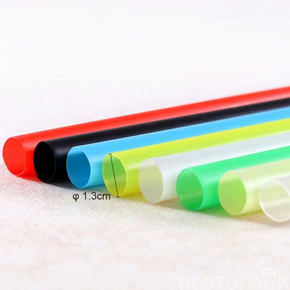 9" Extra Wide Individually Wrapped Pointed Boba Straw