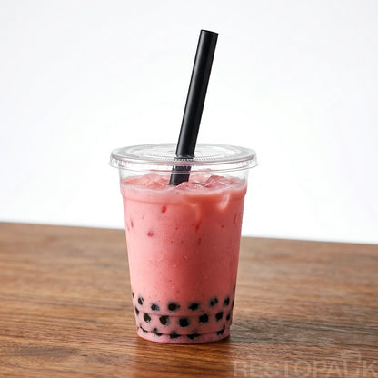9" Extra Wide Individually Wrapped Pointed Boba Straw