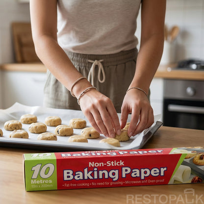 11.8" × 1181" Silicone Baking Paper – Sawtooth Color Box Packaging