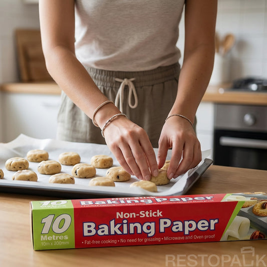 11.8" × 1181" Silicone Baking Paper – Sawtooth Color Box Packaging