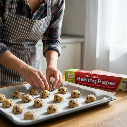 11.8" × 1181" Silicone Baking Paper – Sawtooth Color Box Packaging