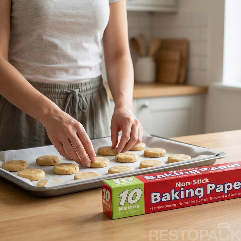 11.8" × 1181" Silicone Baking Paper – Sawtooth Color Box Packaging