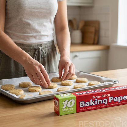 11.8" × 1181" Silicone Baking Paper – Sawtooth Color Box Packaging