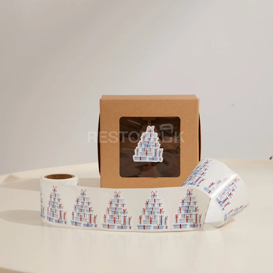 Birthday Cake Seal Sticker Roll - 120/Roll