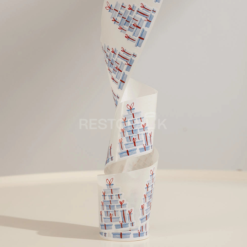 Birthday Cake Seal Sticker Roll - 120/Roll