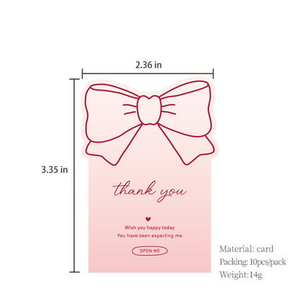 Bow Greeting Card Set