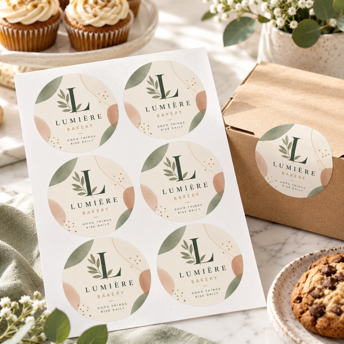 Custom Product Labels on Sheets