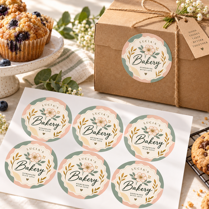Custom Product Labels on Sheets