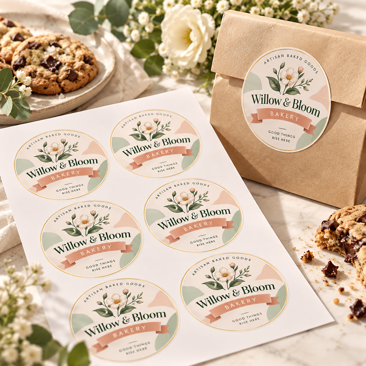 Custom Product Labels on Sheets