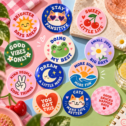 Custom Circle Stickers