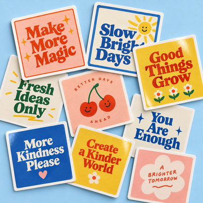 Custom Square Stickers