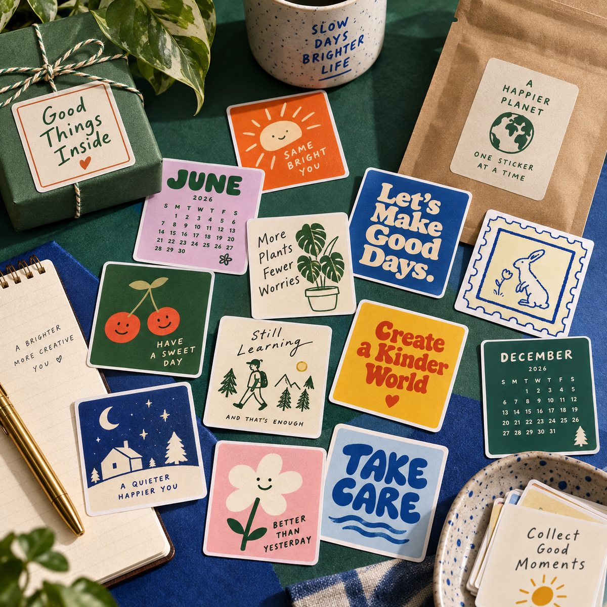 Custom Square Stickers
